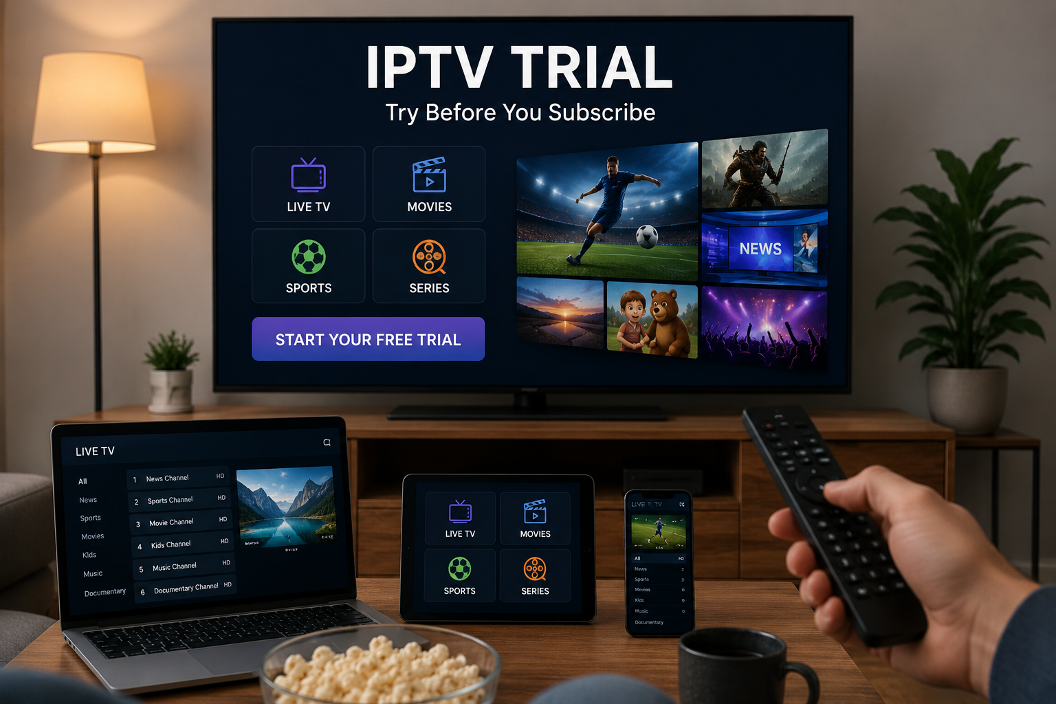 IPTV free trial guide for testing streaming quality and device compatibility